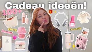 100+ CADEAU IDEEËN voor de FEESTDAGEN!!  | TRENDY, GIRLY, wishlist 2024 + DUPE PARFUM unboxing