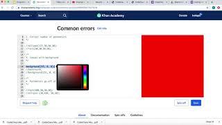 CodeClass Common Errors