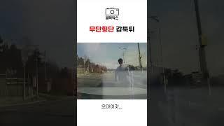 무당횡단 갑툭튀