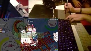 Cookiezi playing at COE2018 with big handcam (FD4D +HDHR)
