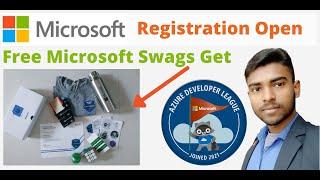 Microsoft Free Swags | Microsoft Free Swags Goodies | Free Microsoft T-Shirts | Head phone.