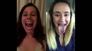 Girl Long Tongue 13