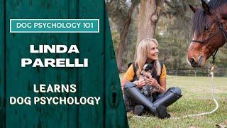 Linda Parelli learns Dog Psychology 101 with Angie Woods