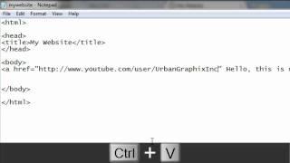 Adding Hyperlinks - HTML Tutorial