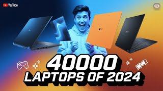 Top 5 best Laptops Under 40000 in 2024 | best laptops of 2024