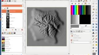 Map Making Tutorial - Terrain Contours (GIMP)