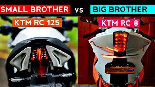 KTM RC 125 to KTM RC 8 | 7 Bikes Siblings | Rishav Arya