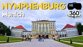 Nymphenburg Palace in 360° - VR 360 travel video Tour of Munich's Royal Park 