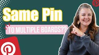 Can I pin the same pin to multiple boards?