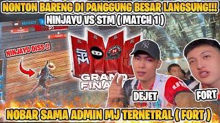 NOBAR NINJAYU VS STM ( M1 ) BARENG ADMIN MJ NETRAL ( FORT ) ASLI GACOR BANGET ‼️ #dejetff