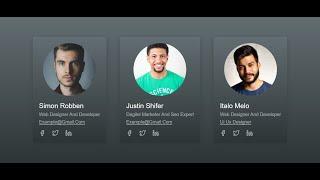 How to create profile cards with html css and javascript (part-2)