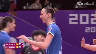 Anna Lazareva scores 35 points as Beijing overcome Fujian 3-1｜Chinese Women's Volleyball League｜庄宇珊