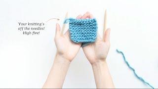 How to Knit - Cast Off