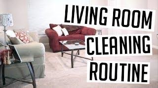 Living Room Cleaning Routine, Weekly Cleaning Routine