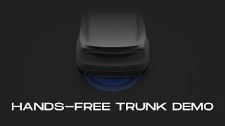 Tesla Hands-Free Trunk Quick Demo (2024.14.3)