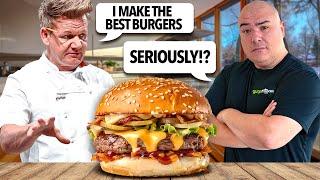 Gordon Ramsay SCHOOLS me on Burgers!