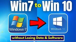 Upgrade From Windows 7 to Windows 10 for FREE in 2024 | It's Easy, Fast & FREE