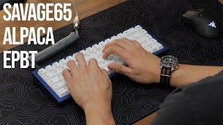 Cannon Keys Savage65 with Alpacas Typing Sounds