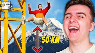 Skáču Parkour v GTA, ale Když Spadnu, Musím Začít ZNOVA!