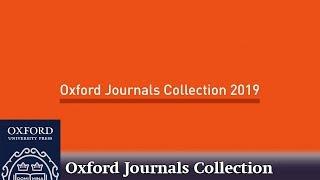 Oxford Journals Collection 2019: Over 350 High-Quality Journals