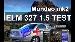 Ford mondeo mk2 1.8 подключаем OBD2 1.5. смотрим расход топлива и от 0 до 100. тест елм 1.5 или 2.1?