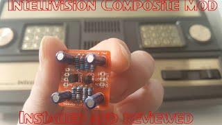 Intellivision Composite Mod Install - Retrofixes - Sinistermoon's Retro Reviews