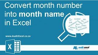 Convert the month number into the month name e.g. 7 to July.