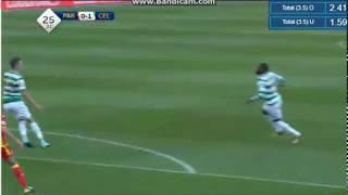 Partick Thistle 0-1 Celtic FC Olivier Ntcham Goal Premiership 2017