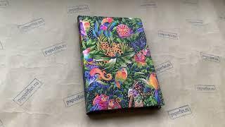 Обзор Ежедневник 2024 Paperblanks Jungle Song (Песня Джунглей)