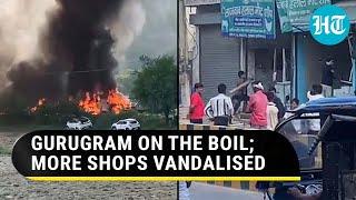 Gurugram: Rioters Attack Pataudi Chowk, Vandalise Shops; Mahapanchayat In Manesar | Updates