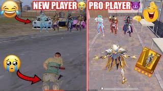 PRANKSQUAD RANDOM RICH PLAYERSVS NEW PLAYERWITH REVENGEPUBG MOBILE