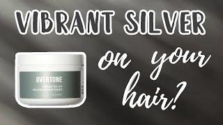 Overtone VIBRANT SILVER | Hair Swatches