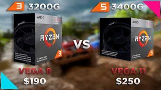 Vega 8 vs Vega 11 in 7 games! Worth the extra money?