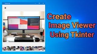 Create Image Viewer Using Tkinter | Python Image Viewer