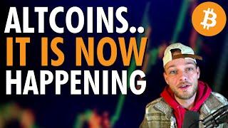 These Charts Show That The Big Altcoin Crash Is Beginning! Crypto Is About To Go Wild!