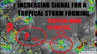 Tropical storm Beryl increasingly likely to form. Strong model support! Latest information..