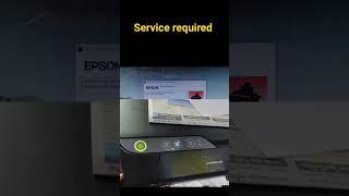 service required l3210 #epson #shorts #shortsfeed