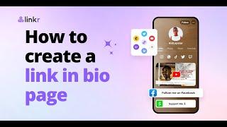 How to create a link in bio page