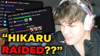 Magnus Carlsen CAN'T BELIEVE that Hikaru Nakamura's RAIDED Him on TWITCH