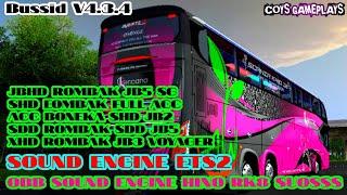 OBB BUSSID V4.3.4 SOUND ENGINE ETS2 HINO RK8 SUOSSS FULL ROMBAK BUS & ACC // BUS SIMULATOR INDONESIA