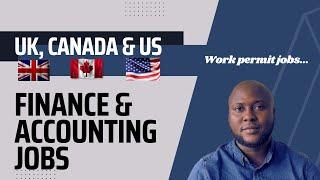 UK, Canada and US Finance and Accounting jobs