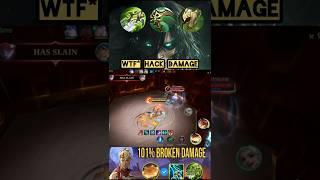  WTF* YIN HACK DAMAGE BEST BUILD #mobilelegends #mlbb #youtubeshorts #shorts #short #shortvideo