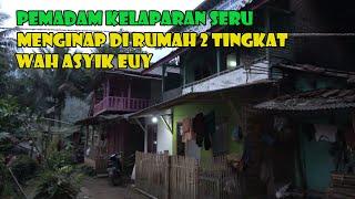 Pemadam Kelaparan Edisi Garut.. Menginap Di Rumah 2 Tingkat Milik Warga..Tidurnya Nyenyak Banget