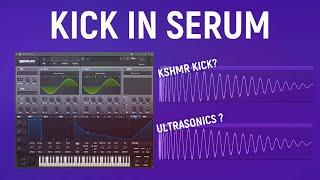 [EASY] MAKE KICK in SERUM in 3 Minutes  *Serum Sound Design*