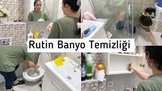 Banyo temizlik motivasyonu // Klozeti temizledim, yerleri sildim // Kardeş kavgaları #temizlik