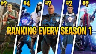 Ranking Every Season 1 in Fortnite