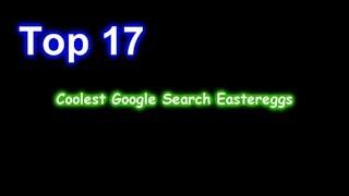 Top 17 Coolest Google Search Eastereggs