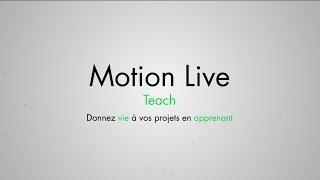 La solution GRATUITE pour apprendre la 3D - Motion Live Teach