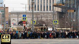 125-летие московского трамвая. Тверская застава. 06.04.2024 год.