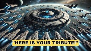 Galactic Council Demands Tribute, Humanity Dispatches a Fleet of Battleships | HFY | Sci-Fi